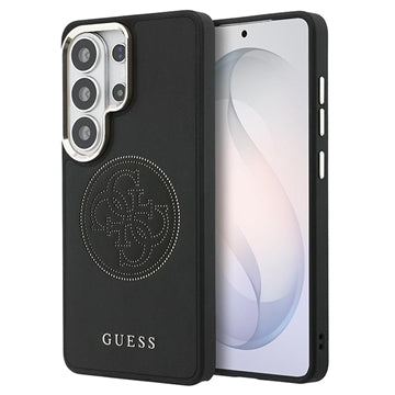 Samsung Galaxy S26 Ultra Guess Perforated 4G Logo Cover - MagSafe-kompatibelt - Sort