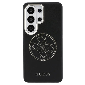 Samsung Galaxy S26 Ultra Guess Perforated 4G Logo Cover - MagSafe-kompatibelt - Sort