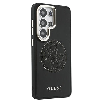 Samsung Galaxy S26 Ultra Guess Perforated 4G Logo Cover - MagSafe-kompatibelt - Sort