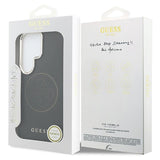 Samsung Galaxy S26 Ultra Guess Perforated 4G Logo Cover - MagSafe-kompatibelt - Sort