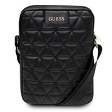 Guess Quilted Collection Skuldertaske - 10" - Sort