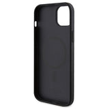 iPhone 15 Guess Saffiano Hybrid Cover - MagSafe Kompatibel - Sort