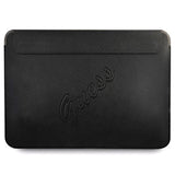 Guess Saffiano Sleeve til Bærbar, Tablet - 13" - Sort