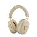 Guess Saffiano Triangle Logo Over-Ear Trådløse hovedtelefoner - Guld