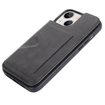 Hanman Mika iPhone 14 Cover med Pung - Sort