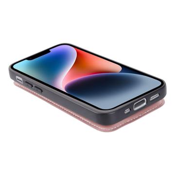 Hanman Mika iPhone 14 Cover med Pung - Rødguld