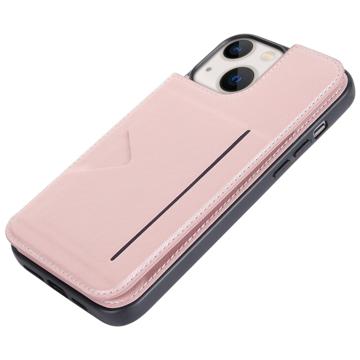 Hanman Mika iPhone 14 Cover med Pung - Rødguld