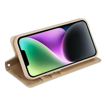 Hanman Minor iPhone 14 Etui med Pung - Guld