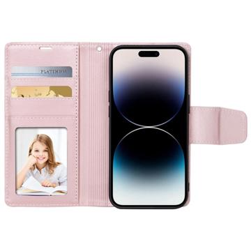 Hanman Miro2 iPhone 14 Pro Pung Cover - Rødguld