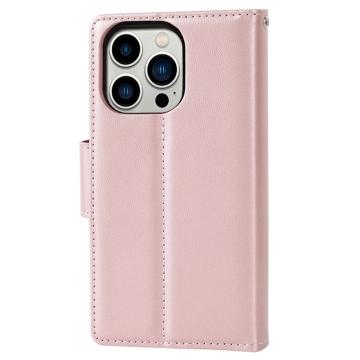 Hanman Miro2 iPhone 14 Pro Pung Cover - Rødguld