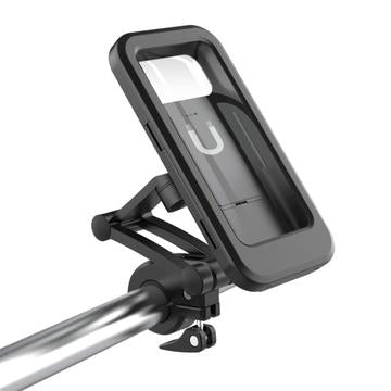 HL-69 cykelstyr mobiltelefon holder montering vandtæt telefon taske cykling motorcykel touch screen holder beslag