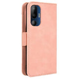 HTC U24 Pro Pung Cover med Kortholder - Pink