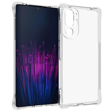 HTC U24 Pro Stødtæt TPU Cover - Gennemsigtig