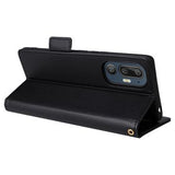 HTC U24 Pro Pung med Magnetisk Lukning - sort