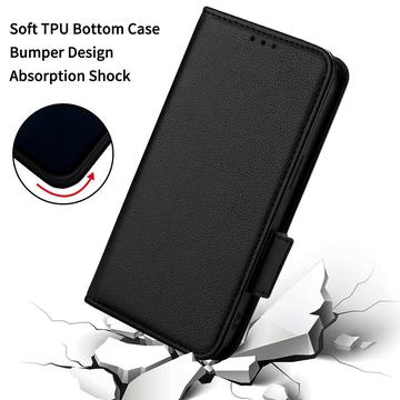 HTC U24 Pro Pung med Magnetisk Lukning - sort