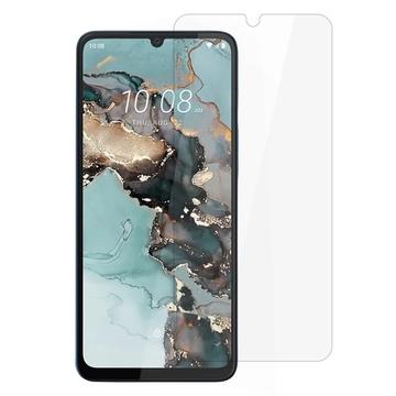HTC Wildfire E5 Plus Skærmbeskyttelse Hærdet Glas - Case Friendly - Gennemsigtig