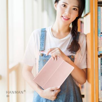 Hanman Elegant Universal Tablet Folio Etui - 10" - Black
