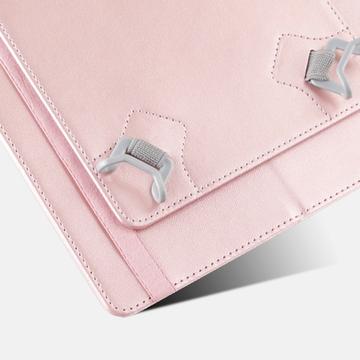 Hanman Elegant Universal Tablet Folio Case - 10" - Rose Gold