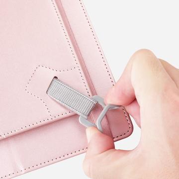 Hanman Elegant Universal Tablet Folio Case - 10" - Rose Gold