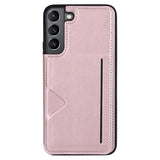 Hanman Mika Samsung Galaxy S23 5G Cover med Pung - Rødguld