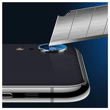 Hat Prince iPhone XR Kamera Linse Skærmbeskyttelse Hærdet Glas - 2 Stk.
