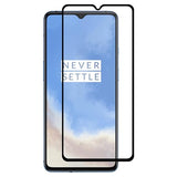 Hat Prince Full Size OnePlus 7T Skærmbeskyttelse Hærdet Glas - 9H, 0.26mm - Sort