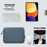 Haweel Slim tablet-/laptop-taske - 9.7"-11" - Blå