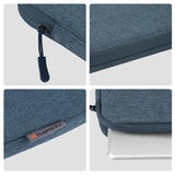 Haweel Slim tablet-/laptop-taske – 9,7"-11" – Grå