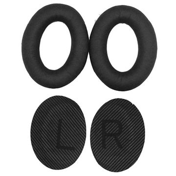 Erstatningsørepuder till Bose QuietComfort 35/25/15 - Sort