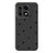 OnePlus 15 Slim TPU-cover med hjertemønster - sort