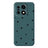 OnePlus 15 Slim TPU-cover med hjertemønster - Grøn / Sort