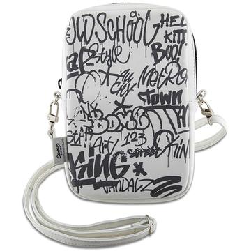 Hello Kitty Graffiti Kitty Head Smartphone Skuldertaske - Hvid