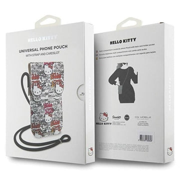 Hello Kitty HKOWBHDGPTE Universaltaske med rem - Graffiti