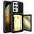 Samsung Galaxy S21 Ultra 5G Hybrid Cover med Spejl og Kortholder - Sort