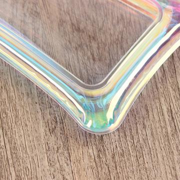Holografisk flydende vandtæt smartphone-etui med snor - pink