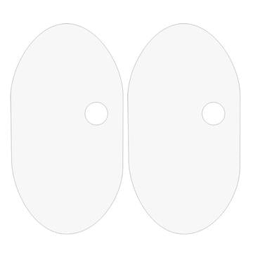Honor 200 Kamera Linse Hærdet Glas Beskytter - 2 Stk.