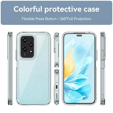 Honor 200 Lite Anti-Shock Hybrid Cover - Gennemsigtig