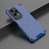 Honor 200 Lite Honeycomb Armored Hybrid Cover - Blå