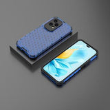 Honor 200 Lite Honeycomb Armored Hybrid Cover - Blå