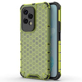 Honor 200 Lite Honeycomb Armored Hybrid Cover - Grøn