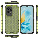Honor 200 Lite Honeycomb Armored Hybrid Cover - Grøn