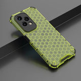 Honor 200 Lite Honeycomb Armored Hybrid Cover - Grøn