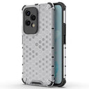 Honor 200 Lite Honeycomb Armored Hybrid Cover - Grå
