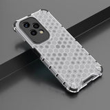 Honor 200 Lite Honeycomb Armored Hybrid Cover - Grå