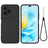 Honor 200 Lite Liquid Silikone Cover med Strop - Sort