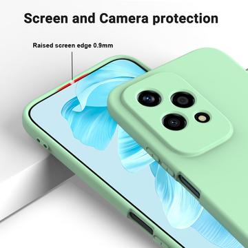 Honor 200 Lite Liquid Silikone Cover med Strop - Grøn
