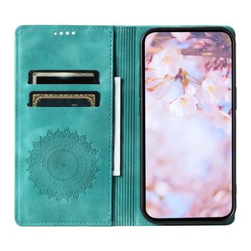 Honor 200 Lite Mandala Series Etui med Pung - Grøn