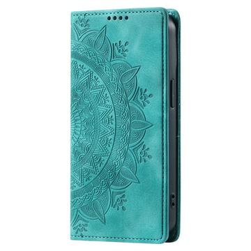 Honor 200 Lite Mandala Series Etui med Pung - Grøn