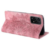 Honor 200 Lite Mandala Series Etui med Pung - Rødguld