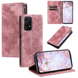 Honor 200 Lite Mandala Series Etui med Pung - Rødguld